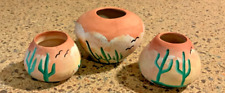 Vintage Native American Candles Set of 3 Southwest Decor Never Used picture