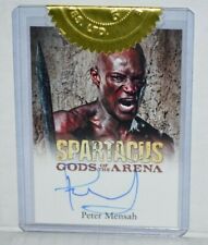 Spartacus Gods of The Arena Peter Mensah Oenomaus Doctore Signed Autograph Card picture