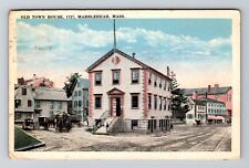 Marblehead MA-Massachusetts, Old Town House, Vintage Postcard picture
