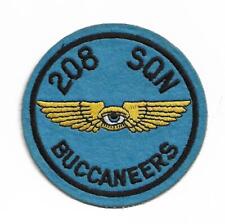 RAF 208 SQN BUCCANNERS 1980s era patch ROYAL AIR FORCE picture