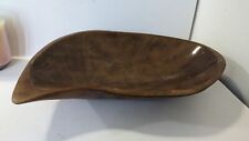 Large Handcrafted Wooden Bowl picture