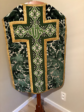 Lovely green roman vestment picture
