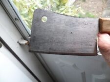 VTG ROYAL BRAND CUTLERY CO.  6 INCH MEAT CLEAVER WITH WOOD HANDLE USA picture