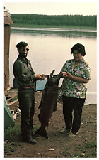 King Salmon Alaska RPPC Photo Postcard PC26 picture