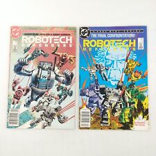 Robotech Defenders #1-2 Complete Set 1 2 Newsstand Lot VF (1985 DC Comics) picture