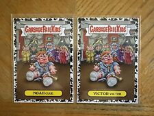 Garbage Pail Kids Kids At Play Black Parallel 39a/39b NOAH CLUE/VICTOR VICTIM picture