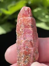 Natural Red Ruby Corundum With Chromium Crystals Wand, India 23g Reiki, Healing picture