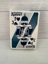 GAME OF KAISER - Special Playing Card Pack for Kaiser, NEW, ages 6-Adult, Rules picture