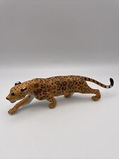 AAA Crouching/Stalking Leopard, Realistic Animal Figure Vintage 90s picture