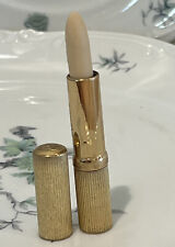 VINTAGE REVLON COLLECTIBLE  EYE SHADOW STICK GOLD METAL  TUBE SOFTLY BEIGE NEW picture