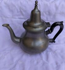 50s Antique Vintage Moroccan Mauritania Handmade Berber Old Teapot Tuareg Tea picture