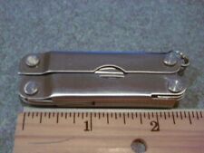 VERY SMALL LEATHERMAN TOOL? NOT MARKED MADE IN? RING FOR KEY CHAIN? UNUSAL PIECE picture