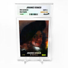 JOHANNES VERMEER Portrait Card GleeBeeCo Holo Figures (Slab) #JD75-L Only /49 picture