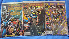 Mortal Kombat Rayden and Kano Comic Series 1-3 Complete 1995 1 2 3 Gold #1 picture