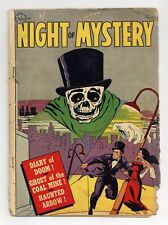 Night of Mystery #0 GD- 1.8 1953 picture