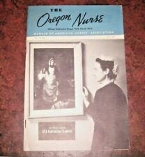 Vintage 1954 May The OREGON NURSE Official Publication Oregon State Nurses Ass'n picture