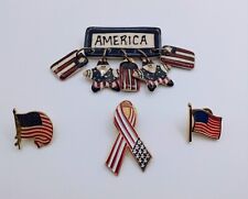 Lot Of Patriotic Pins picture