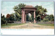 Arlington Virginia VA Postcard National Cemetery McClellan Gate Entrance 1905 picture