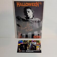 Halloween Comic (Nov 2000) COA ~1st Print ~ SIGNED by Michael Myers NICK CASTLE  picture