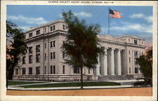 Clarke County Court House Athens Georgia ~ postcard sku299 picture