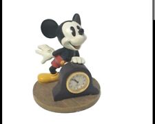 Vintage Walt Disney 1990s Mickey Mouse Desk Clock Figurine  picture
