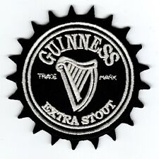 Guinness Extra Stout Ale Lager Beer Embroidered Iron On Patch *NOS* #194 picture