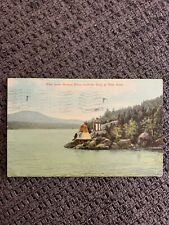 View down Hudson River, from the Bend, West Point, New York, Postcard c1912 picture