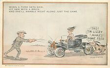 Postcard C-1916 Cobb Shinn Model T Ford goat comic humor 23-11003 picture
