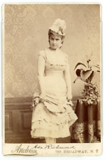 Vintage Cabinet Card Ada Richmond burlesque actress and impresario Anderson Phot picture
