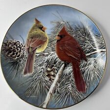 Danbury Mint Cardinals For All Seasons: Winter Retreat by Bob Travers #D777 picture