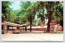 c1950s-Red Nash~Shefford Court Motel~Harrisburg~Pennsylvania PA~VTG MCM~Postcard picture
