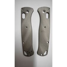 1 Pair Titanium Alloy Grip Handle Scales for Benchmade Bugout 535 Knives picture