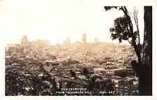 c1943 RPPC Aerial View From Telegraph Hill San Francisco CA Real Photo P546 picture
