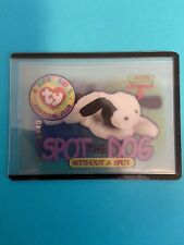 Ty Beanie Baby Series 1 - Spot The Dog - Red Original 2962/5440 picture