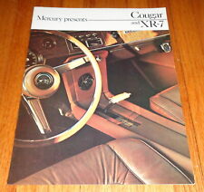 Original 1967 Mercury Cougar & XR-7 Deluxe Sales Brochure Catalog picture