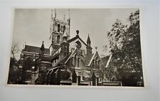 Vint. Raphael Tuck Real Photo P/C- RPPC- England- Southwark Cathedral picture