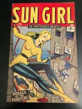 Wowza SUN GIRL #1 **VERY HTF 1948 TIMELY** 1st App. Sun Girl *GGA* Nice picture