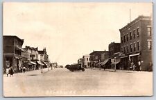 Emmetsburg~Muscle Man Poster~Stedman Silvertown Cords~Optometrist~The Fair~RPPC picture