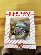 VINTAGE Holiday Greetings 1998 New Holland Christmas Ornaments Unlimited picture