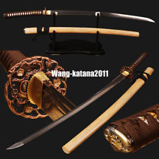 40'' Battle Ready Folded T10 Steel Katana Sharp Japanese Samurai Practice Sword  picture