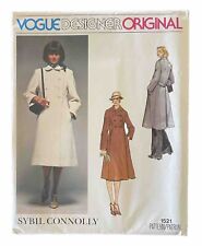 Vintage ORIGINAL Vogue Designer Original Sybil Connolly Coat Pattern 1521 picture