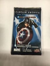 2011 CAPTAIN AMERICA The First Avenger Movie 1 Factory Sealed Trading Card Pack picture