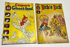 Richie Rich 1968 & Caspers Ghostland & All His Friends 1967 Harvey  Comics picture