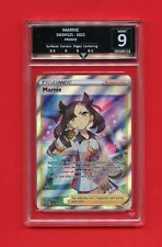 Graded Pokemon Card Marnie Black Star Promo swsh121 Graded 9 ref216 picture
