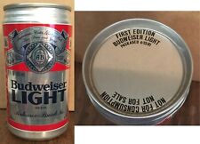 BUDWEISER LIGHT BEER - FIRST EDITION (4/13/1981) COMMEMORATIVE CAN - CHOICE  picture