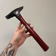 Vintage PLUMB Permabond 16 oz Scaling Chipping Masonry Hammer w/ Red Handle picture