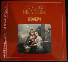 Lacquer miniatures. Fedoskino Masterpieces Of Russian Folk Art picture