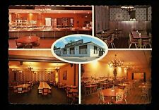 Motel Hotel Postcard Ohio OH St Clairsville Mehlman Cafeteria Motel interior picture