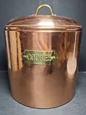 VTG Copper Canister Minor Distressed Patina picture