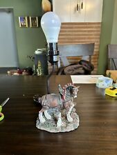 anheuser Busch horse Lamp 2001 picture